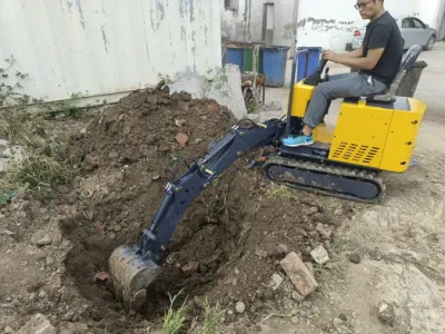 Powered by Lithium-Ion Battery Fully Electric 1 Ton Mini Excavator