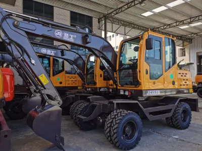 Best Quality Mini Garden Digger Hydraulic Farm Digging Machine Soil Sand Shovel Excavator Cheap Sale
