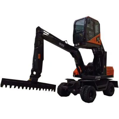  The Popular Coal Trains Helper Jg100 Digger Leveling Coals Excavator to Deliver Coal Train
