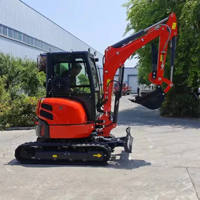 Free Shipping Wholesale CE/EPA 3.5 Ton Mini Excavator 1 Ton 2 Ton Large Kubota Used Excavator Mini Digger Construction Machine for Sale