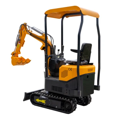 China Famous Brand Ht 800kg 1000kg 1500kg 1.7ton 2.0ton Mini Excavator Hydraulic Diesel Electronic Flexible Basis Swing Boom EPA4 CE for Farm Constructon Small