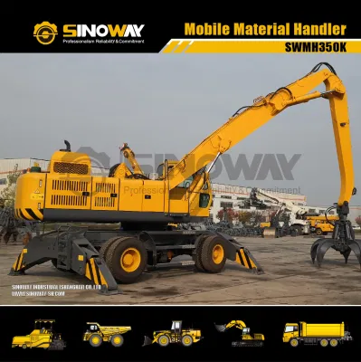  35ton New Waste Material Handling for Scrap Steel Handler Grabber