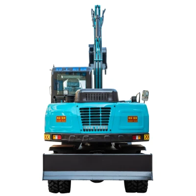  Innovative Compact Screw Ship Unloader Bulk Materials Mobile Wheeled Excavator Machinery for Port