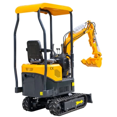 China Famous Brand Ht 800kg 1000kg 1500kg 1.7ton 2.0ton Mini Excavator Hydraulic Diesel Electronic Flexible Basis Swing Boom EPA4 CE for Farm Constructon Small