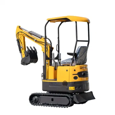  European Style Superior Reliability CE1t Mini Digger Digshell and Shovel Front Excavator