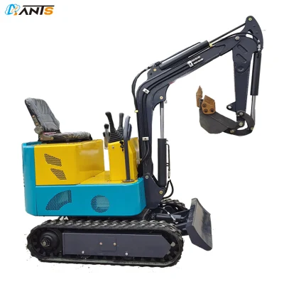  CE Diesel/Electric 0.8 Ton 1 Ton Mini Small Crawler Excavator for Construction Works
