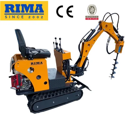 0.7/0.8ton Small/Mini/Micro Garden Hydraulic Crawler Wheel Used Digger Excavator