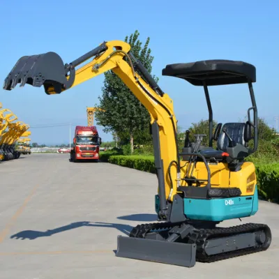  1.8 6 8.2 14.5 25 32ton Gardens Farm Ditches Mining Hydraulic Mini Digger Medium Super Large Heavy Machinery Crusher Grasping Machine Crawler or Wheel Excavator
