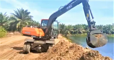 Superior Performance Wear Protection Clamshell Loading Material Grab Bucket Excavator Machine