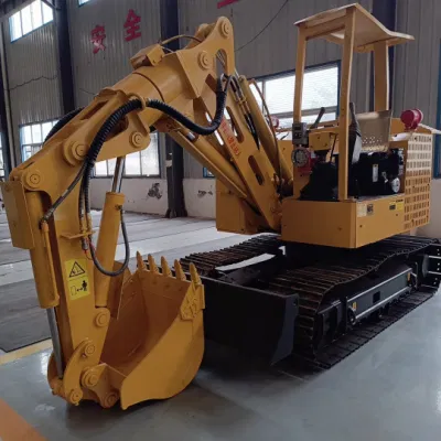 Electric Motor Powered Hydraulic Crawler Mine Excavator with Rotating Boom for Sale