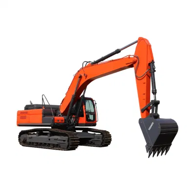 Gd560 Factory Supply for Scania Engine 50 Ton Crawler Excavator with Rock Bucket