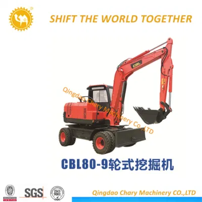 Hot Selling Light Wheel Excavator with Grab