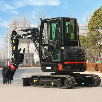 Factory Directly Sale Small Baggers Low Price Household Excavator Mini Digger Compact Electric Starting Mini Excavator 3.5 Ton