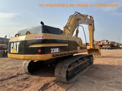 Good Used Caterpillar Big Size 330bl Excavator with Hydraulic Hammer Breaker