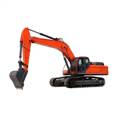 Gd560 Factory Supply for Scania Engine 50 Ton Crawler Excavator with Rock Bucket