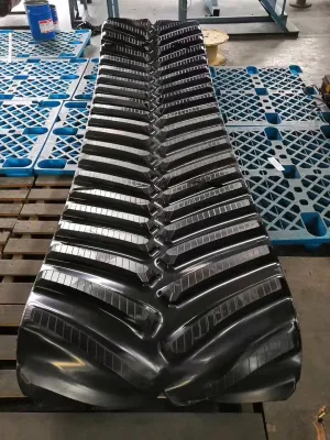 Manufacture of High Quality Rubber Track Price for Chassis Parts of Construction Machinery, Excavator Loaders and Drilling Rigs