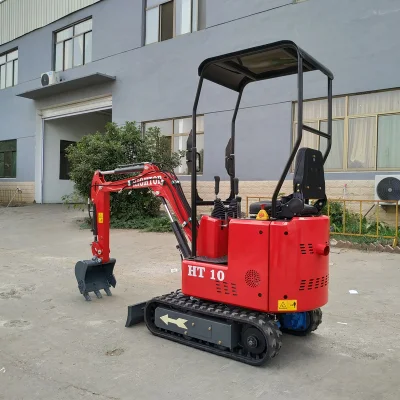 CE ISO High Performance Home Used Mini Crawler Backhoe Garden Micro Household Farm Construction Greenhouse Towable Hydraulic Excavator for Sale