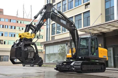 New Type Rotary Screen Bucket Excavator Made in China Uses Internal Combustion Drive