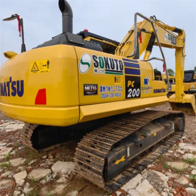  High Quality Used Excavator Komatsu 200 Good Condition 20 Tons at Low Price