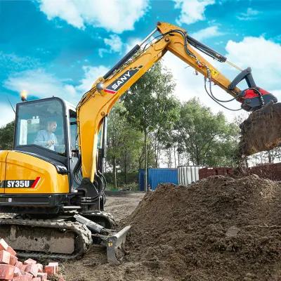  High Quality 3.7/2.1 Km/H Crawler Sany China Sy16 Mini 1 Ton Excavator