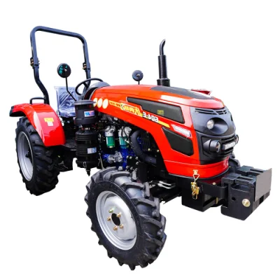 China-Four-Wheel-Drive-Small-Agricultural-50HP-Tractor-with-Front-Loader-for-Compact-Tractors-Farm