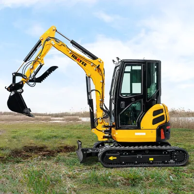 Huyee Factory Crawler Euro 5 EPA 4 Engine 2.5ton Small Digger 2ton 3.5 Ton Hydraulic Construction 3500kg Diggers 5 Ton Mini Excavator for Sale Prices with Thumb