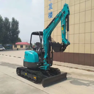 Wholesale New Diesel Engine Compact Mini Digger Earth-Moving Machinery Small Excavator High Quality Hydraulic Micro Bagger