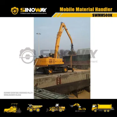 Mobile Material Handling Machine for Scrap Grabbing Handling