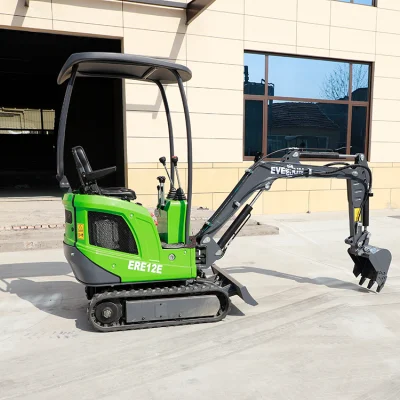 Everun OEM CE EPA Ere12e 1100kg Mining Electric Drive Powered Mini Battery Excavator with Factory Price