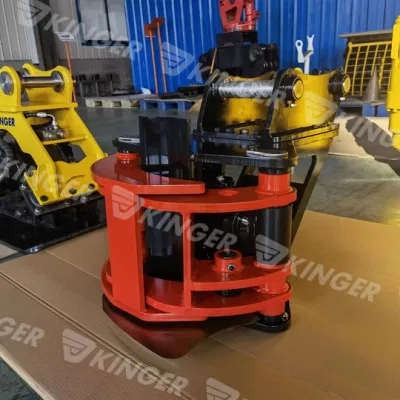 Kinger China Advanced Design Wholesale Forestry Equipment Tree Branch Shear High Frequency Excavator Attachment