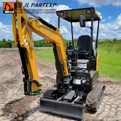 1.6t 2.6t 3.5t 5t Mini Stock Excavator China Backhoe Machine Earth Mover