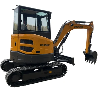 Cougars 3800kgs Mini Crawler Excavator for USA