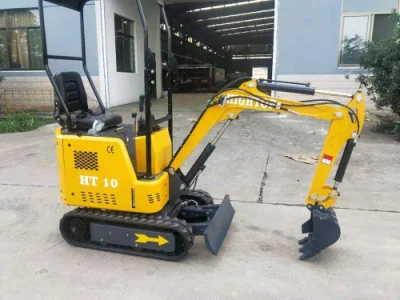 CE ISO High Performance Home Used Mini Crawler Backhoe Garden Micro Household Farm Construction Greenhouse Towable Hydraulic Excavator for Sale