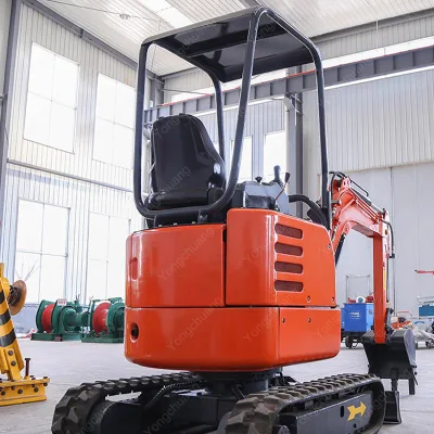 Small Excavator Mini Electric Excavator Dedicated to The Game of Digging and Treasure Hunting in The Amusement Park