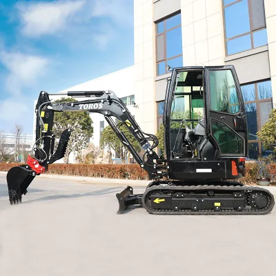 Factory Directly Sale Small Baggers Low Price Household Excavator Mini Digger Compact Electric Starting Mini Excavator 3.5 Ton