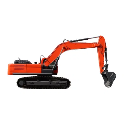 Gd560 Factory Supply for Scania Engine 50 Ton Crawler Excavator with Rock Bucket