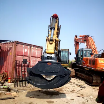 Massive Capacity Log Grapple 30-35t Excavator Attachments, for Huge Project, You Need Big Forestry Log Grapple