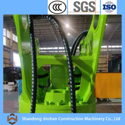 High Quality Hydraulic Rotary Wood Grabber for Excavator Installation/Rotary Wood Grabber
