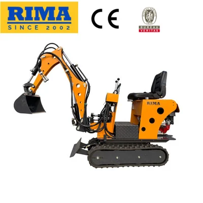  0.7/0.8ton Small/Mini/Micro Garden Hydraulic Crawler Wheel Used Digger Excavator