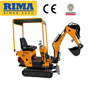 0.7/0.8ton Small/Mini/Micro Garden Hydraulic Crawler Wheel Used Digger Excavator