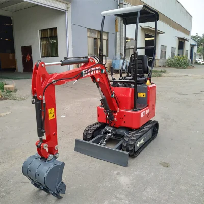 CE ISO High Performance Home Used Mini Crawler Backhoe Garden Micro Household Farm Construction Greenhouse Towable Hydraulic Excavator for Sale