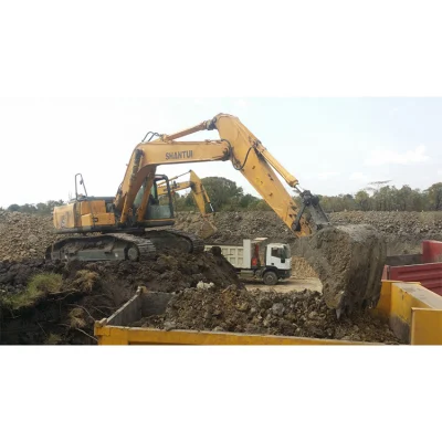 Se220LC Long Reach Excavators RC Construction Equipment Shantui Hydraulic Crawler Excavator 22ton