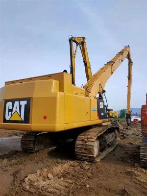 Electric Drive Hydraulic Long Reach Boom Caterpillar Cat 349 Crawler Excavator