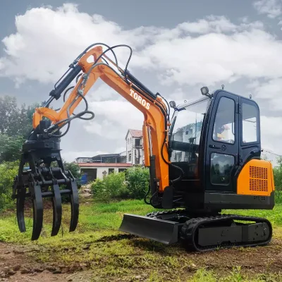 2022 Big Discount Mini Excavator 2ton with Briggs &amp; Stratton Engine for Sale China Mini Excavator Farm Excavator Fro Sale Digging Machine