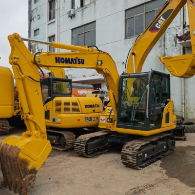 Komatsu PC70-8 PC70 Used Excavator Mini Excavator in Sell and PC78us PC200-8 PC210LC PC220LC PC240 PC60 PC350