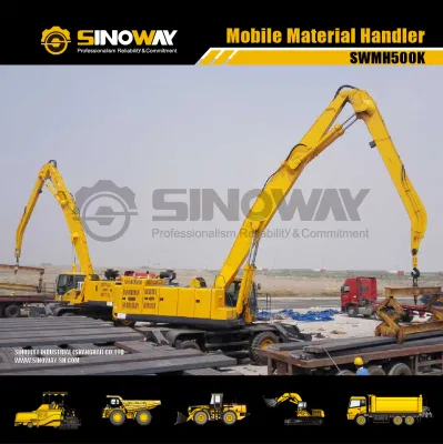 Mobile Material Handling Machine for Scrap Grabbing Handling
