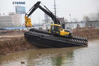 Amphibious Excavator High Quality 2-40 Ton Amphibious Excavator with Parts