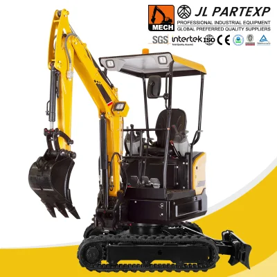 1.6t 2.6t 3.5t 5t Mini Stock Excavator China Backhoe Machine Earth Mover