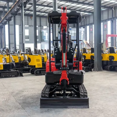 0.8 Ton/1 Ton/1.2 Ton/1.5 Ton/1.8 Ton/2 Ton China Factory Price Mini Hydraulic Crawler Excavator