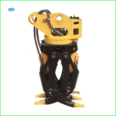  High Quality PC320 PC360 Hydraulic Grapple Rotating Grabber for Excavator in Palestine, Saudi Arabia (UAE) , Bahrain